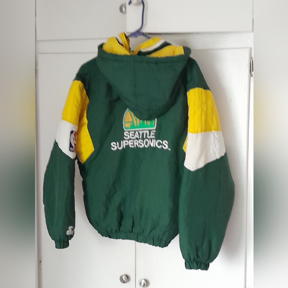 Seattle SuperSonics Parka Starter Jacket